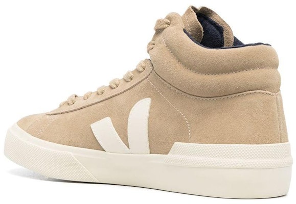VEJA Minotaur 皮革 圓頭系帶高幫 時尚板鞋 男女同款 卡其色 Shop VEJA Minotaur 皮革 圓頭系帶高幫 時尚板鞋 男女同款 卡其色