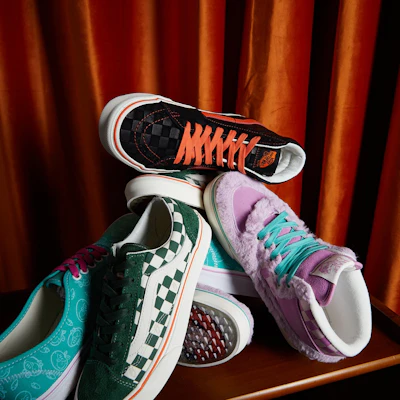 Vans Miro&Wujo x Half Cab 'Tahun Arnab Fleece Checkerboard'. VN000UC8BO9(S-BOX) 3