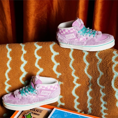 Vans Miro&Wujo x Half Cab 'Tahun Arnab Fleece Checkerboard'. VN000UC8BO9(S-BOX) Cheap Vans Miro&Wujo x Half Cab 'Tahun Arnab Fleece Checkerboard'. VN000UC8BO9(S-BOX)
