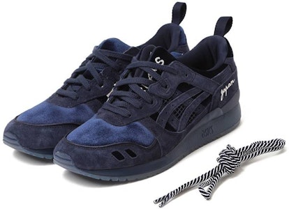 Mita Sneakers x BEAMS x ASICS Gel Lyte 3 'Chaqueta Souvenir Azul Marino' HQ725-5858 Buy Mita Sneakers x BEAMS x ASICS Gel Lyte 3 'Chaqueta Souvenir Azul Marino' HQ725-5858