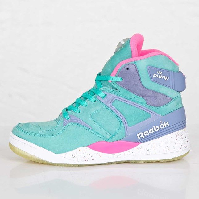 Order Mita Sneakers x Reebok The Pump 'Teal' Sepatu Olahraga Warna Hijau Teal M44091