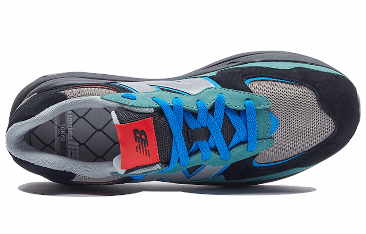 New Balance mita sneakers x WHIZ LIMITED x 57/40 'Black Grey Green'