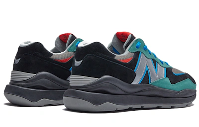 New Balance mita sneakers x WHIZ LIMITED x 57/40 'Black Grey Green'