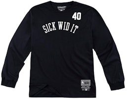 Mitchell & Ness x E-40 x Golden State Warriors Long Sleeve T-Shirt Black Mitchell & Ness x E-40 x Golden State Warriors Long Sleeve T-Shirt Black
