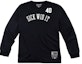 Buy Mitchell & Ness x E-40 x Golden State Warriors Long Sleeve T-Shirt Black