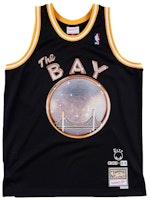 Mitchell & Ness x E-40 x Golden State Warriors Swingman Jersey Black Mitchell & Ness x E-40 x Golden State Warriors Swingman Jersey Black