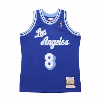 Mitchell & Ness NBA 1996-97 Lakers Kobe #8 Retro Jersey Blue Unisex AJY4GS18090-LALROYA96KBR