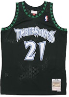 Mitchell & Ness x NBA 1997-98 Timberwolves Kevin Garnett Retro Jersey Black SMJYGS18392-MTIBLCK97KGA Mitchell & Ness x NBA 1997-98 Timberwolves Kevin Garnett Retro Jersey Black SMJYGS18392-MTIBLCK97KGA