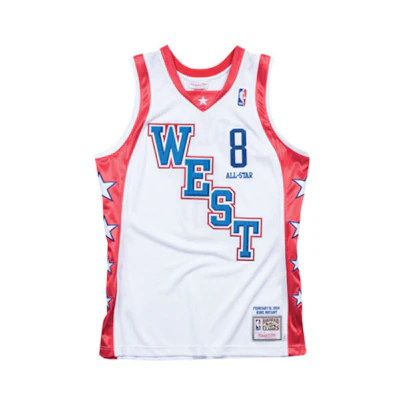 Mitchell & Ness NBA 2004 All-Star Kobe #8 Retro Jersey White (Men's). AJY4CP19006-ASWWHIT04KBR
