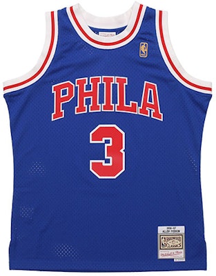 Mitchell & Ness x NBA 96-97 Allen Iverson 76ers Retro Blue Jersey Fan Edition SMJYGS18197-P76ROYA96AIV Buy Mitchell & Ness x NBA 96-97 Allen Iverson 76ers Retro Blue Jersey Fan Edition SMJYGS18197-P76ROYA96AIV