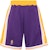 Mitchell & Ness x NBA 96-97 Lakers Retro Logo Shorts Purple Unisex. ASHRGS18122-LALPURP96