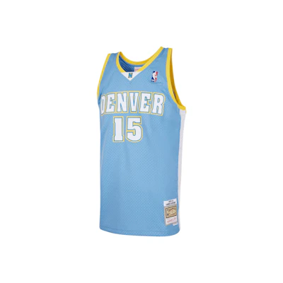 Mitchell & Ness NBA Denver Nuggets Carmelo Anthony #15 03-04 Away Retro Jersey SMJYGS18160-DNUROYACAN03