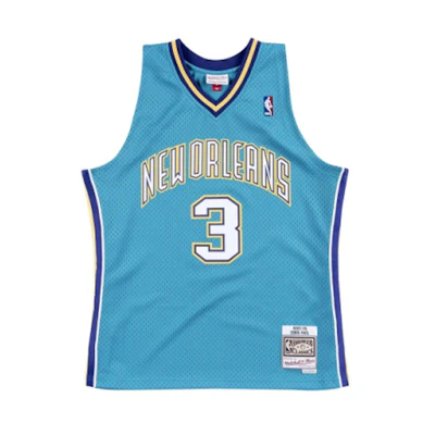 Mitchell & Ness NBA Hornets Paul #3 Blue Swingman Jersey SMJYAC18015-NOHTEAL05CPA