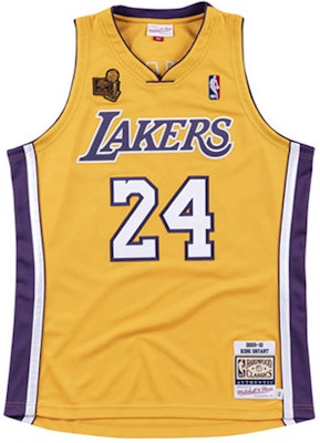 Mitchell & Ness x NBA Kobe Bryant #24 Lakers 2009-10 Retro Jersey - Yellow AJY4GS18450-LALLTGD09KBR Buy Mitchell & Ness x NBA Kobe Bryant #24 Lakers 2009-10 Retro Jersey - Yellow AJY4GS18450-LALLTGD09KBR