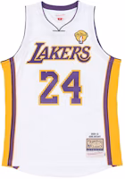Mitchell & Ness x NBA Kobe Lakers #24 Retro Jersey 2009-10 Finals Champions White AJY4AC19099-LALWHIT09KBR Mitchell & Ness x NBA Kobe Lakers #24 Retro Jersey 2009-10 Finals Champions White AJY4AC19099-LALWHIT09KBR
