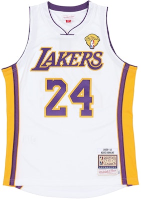 Mitchell & Ness x NBA Kobe Lakers #24 Retro Jersey 2009-10 Finals Champions White AJY4AC19099-LALWHIT09KBR Buy Mitchell & Ness x NBA Kobe Lakers #24 Retro Jersey 2009-10 Finals Champions White AJY4AC19099-LALWHIT09KBR