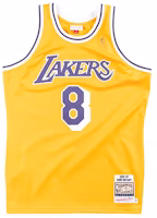 Mitchell & Ness x NBA Lakers Kobe #8 96-97 Retro Basketball Jersey Yellow Men AJY4GS18091-LALLTGD96KBR Mitchell & Ness x NBA Lakers Kobe #8 96-97 Retro Basketball Jersey Yellow Men AJY4GS18091-LALLTGD96KBR