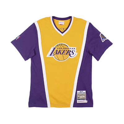 Mitchell & Ness NBA Men's Retro Basketball Jersey Gold Color ASSHSB20005-LALLTGD96