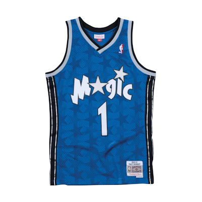 Mitchell & Ness NBA Retro 00-01 Magic McGrady #1 Jersey - Blue, Unisex AJY4AC18072-OMAROYA00TMC