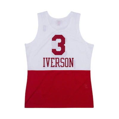 Mitchell & Ness NBA Retro 76ers Iverson 2003-04 Jersey White Red Unisex AJY4AC19093-P76WHIT03AIV
