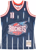 Mitchell & Ness x NBA Rockets Yao Ming Retro Jersey Navy Men's Fan Edition SMJYGS18174-HRONAVY02YMI Mitchell & Ness x NBA Rockets Yao Ming Retro Jersey Navy Men's Fan Edition SMJYGS18174-HRONAVY02YMI