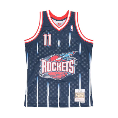 Mitchell & Ness NBA Rockets Yao Ming Retro Jersey Navy Men's Fan Edition SMJYGS18174-HRONAVY02YMI