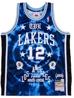 Mitchell & Ness x Schoolboy Q X Los Angeles Lakers Swingman Jersey Blue Tie Dye Mitchell & Ness x Schoolboy Q X Los Angeles Lakers Swingman Jersey Blue Tie Dye