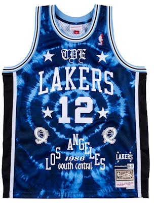 Mitchell & Ness x Schoolboy Q X Los Angeles Lakers Swingman Jersey Blue Tie Dye Buy Mitchell & Ness x Schoolboy Q X Los Angeles Lakers Swingman Jersey Blue Tie Dye