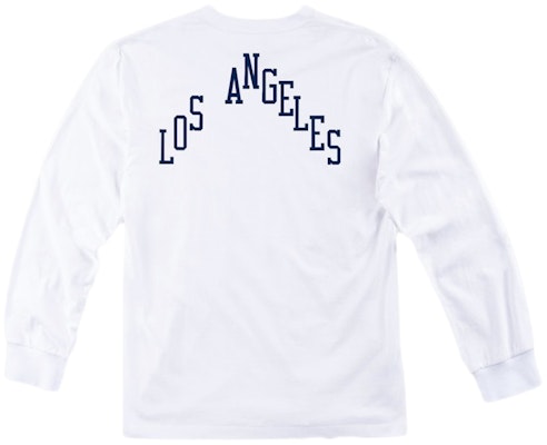 Mitchell & Ness x Schoolboy Q X Los Angeles Lakers Long Sleeve T-Shirt White Order Mitchell & Ness x Schoolboy Q X Los Angeles Lakers Long Sleeve T-Shirt White
