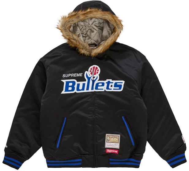 mitchell-and-ness-x-supreme-teams-hooded-satin-varsity-jacket-black