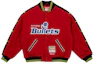 Buy Mitchell & Ness x Supreme 联名红色Teams棒球夹克