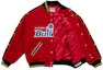 Order Mitchell & Ness x Supreme 联名红色Teams棒球夹克