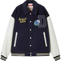 Mitchell Ness × NBA Dallas Mavericks CNY Embroidered Navy Jacket Unisex NBAJK0037DAL402 Mitchell Ness × NBA Dallas Mavericks CNY Embroidered Navy Jacket Unisex NBAJK0037DAL402