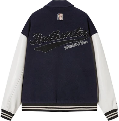 Mitchell Ness × NBA Dallas Mavericks CNY Embroidered Navy Jacket Unisex NBAJK0037DAL402 Lookbook Mitchell Ness × NBA Dallas Mavericks CNY Embroidered Navy Jacket Unisex NBAJK0037DAL402