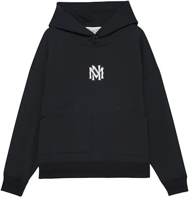 Mitchell Ness 黑色男女款加厚連帽衫 實心字母印花設計 MNRQAWTOHC070-BLK Buy Mitchell Ness 黑色男女款加厚連帽衫 實心字母印花設計 MNRQAWTOHC070-BLK
