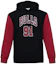 Order Mitchell Ness 芝加哥公牛 Dennis Rodman #91 黑紅男女連帽上衣 FNNP3417-CBU96DRDBKRD