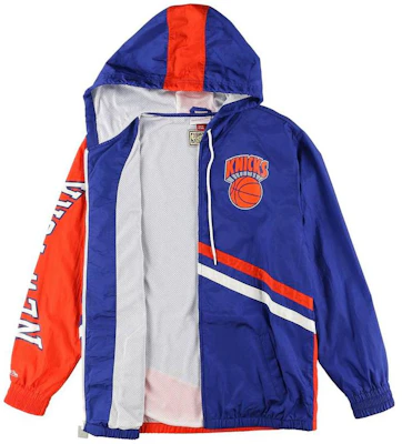 Mitchell Ness Color-Block Logo Print Zip Hoodie Jacket Blue OJZP3409-NYKROYA Shop Mitchell Ness Color-Block Logo Print Zip Hoodie Jacket Blue OJZP3409-NYKROYA