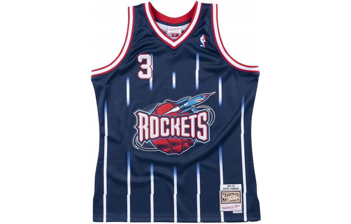 Mitchell Ness Houston Rockets NBA Francis #3 Basketball Jersey Blue SMJYCP18182-HRONAVY99SFR