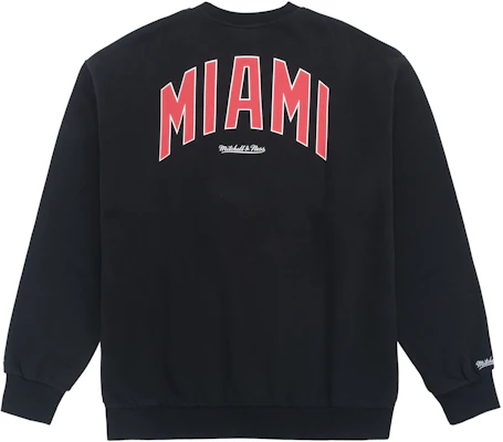 ミッチェル&ネス マイアミヒート NBA プルオーバー スウェットシャツ ブラック ユニセックス MNJYFWHD23092009 Lookbook ミッチェル&ネス マイアミヒート NBA プルオーバー スウェットシャツ ブラック ユニセックス MNJYFWHD23092009