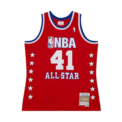 Mitchell Ness Mitchell & Ness 03-04 All-Star West Dirk Nowitzki #41 Basketball Jersey Red Unisex SMJY5299-ASW03DNORED1