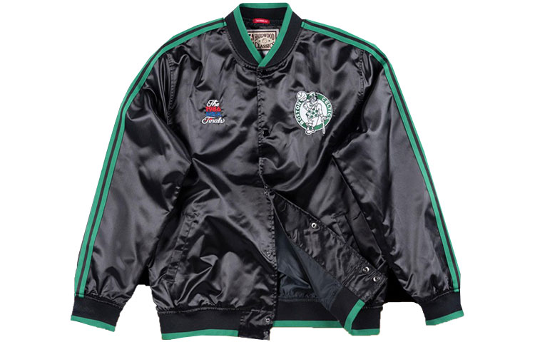 Mitchell Ness Mitchell & Ness 1986 Finals Boston Celtics Satin Jacket Unisex Black STJKNG18423-BCEBLCK1