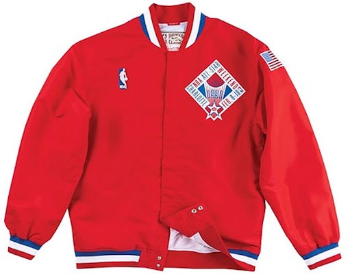 Mitchell & Ness Jaket Hangat All-Star Game West 1991 Merah Unisex. AWJKGS18001-ASWSCAR91 Order Mitchell & Ness Jaket Hangat All-Star Game West 1991 Merah Unisex. AWJKGS18001-ASWSCAR91