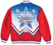 Lookbook Mitchell & Ness Jaket Hangat All-Star Game West 1991 Merah Unisex. AWJKGS18001-ASWSCAR91