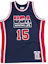 Order 미첼앤네스 1992 드림팀 매직 존슨 저지 블루 레트로 유니섹스 AJY4GS18413-USANAVY92EJH