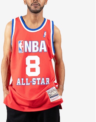 Mitchell & Ness 2003 全明星賽西區科比復古籃球球衣紅色款 AJY4CP19004-ASWSCAR03KBR Shop Mitchell & Ness 2003 全明星賽西區科比復古籃球球衣紅色款 AJY4CP19004-ASWSCAR03KBR