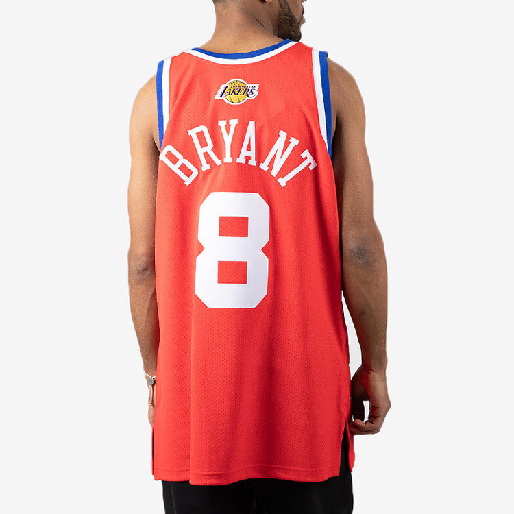 Purchase Mitchell & Ness 2003 全明星賽西區科比復古籃球球衣紅色款 AJY4CP19004-ASWSCAR03KBR