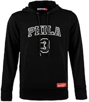 Mitchell Ness Mitchell & Ness 76ers Allen Iverson #3 Retro Hoodie Unisex Black MNHD19-14 Mitchell Ness Mitchell & Ness 76ers Allen Iverson #3 Retro Hoodie Unisex Black MNHD19-14