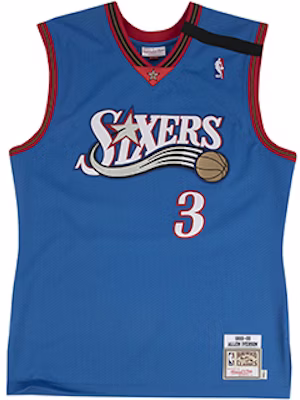 Mitchell & Ness 76人隊艾弗森#3 99-00 復古NBA球衣藍色 7226-99AIVER-PHIL76-RYLWT Buy Mitchell & Ness 76人隊艾弗森#3 99-00 復古NBA球衣藍色 7226-99AIVER-PHIL76-RYLWT