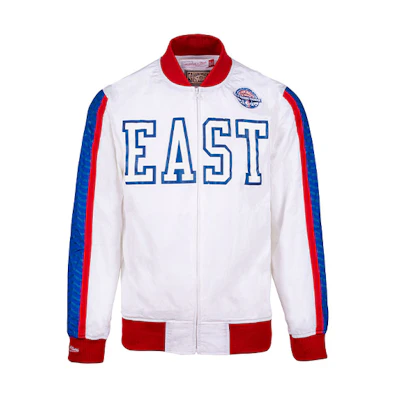 Mitchell Ness Mitchell & Ness 1991 NBA All-Star Game Warm-Up Jacket White Edition 6056-ASE-91AE2