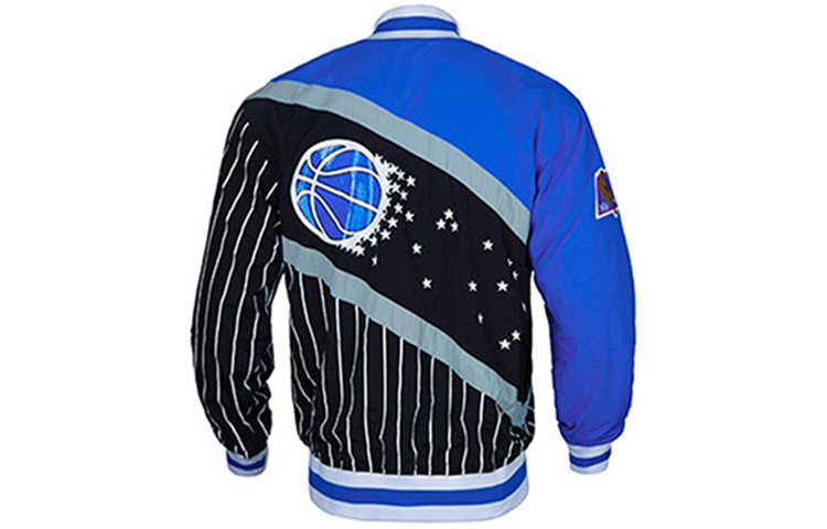 Lookbook 米切尔内斯 96-97魔术队飞行夹克蓝色 男女同款 训练外套 6056-319-96OMA